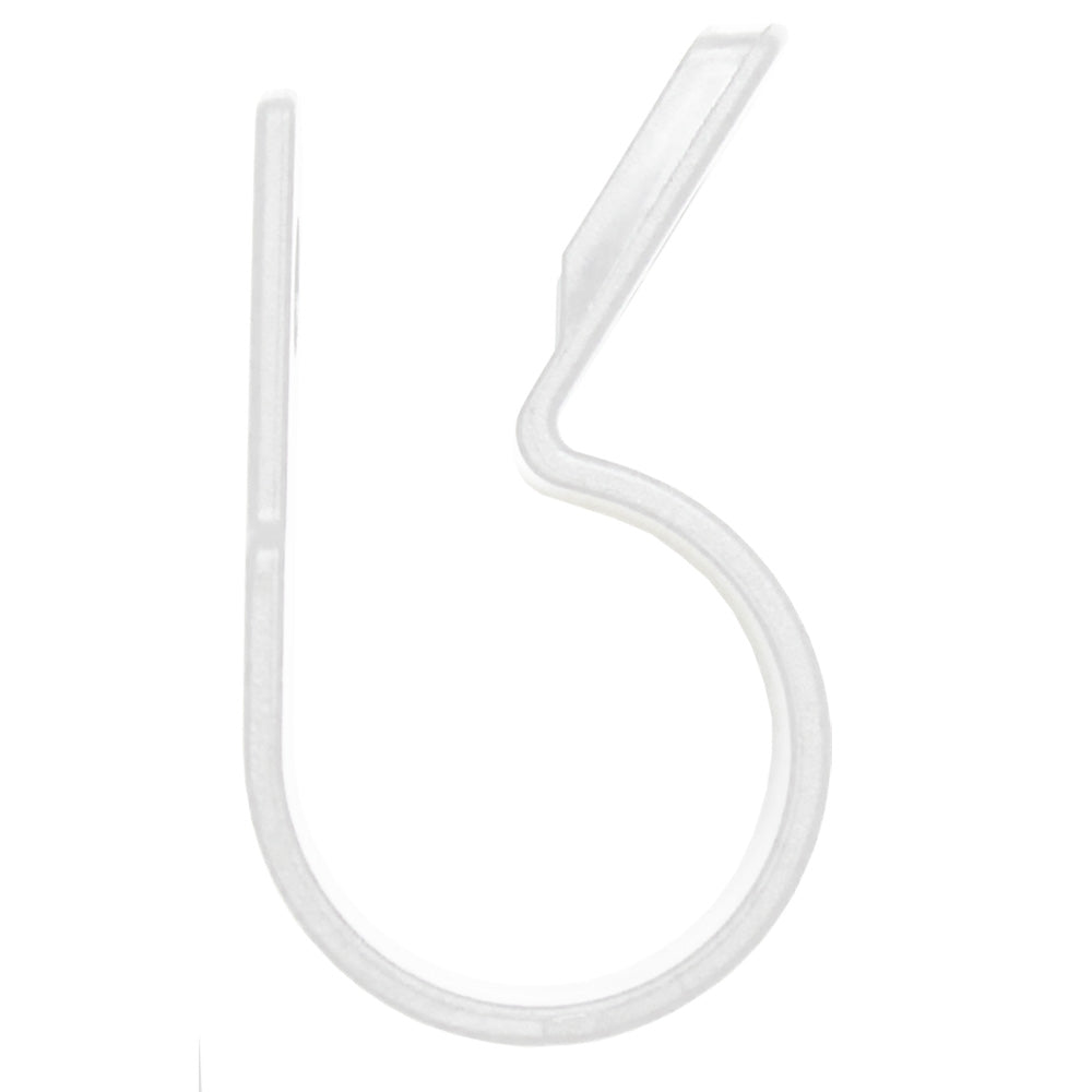 Pacer Nylon CClamps  58  Natural Color  25 Pack BCCH1025