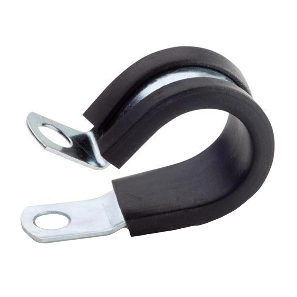 Pacer Stainless Steel CClamp wNeoprene Cushion  58  10 Pack BSSC1010