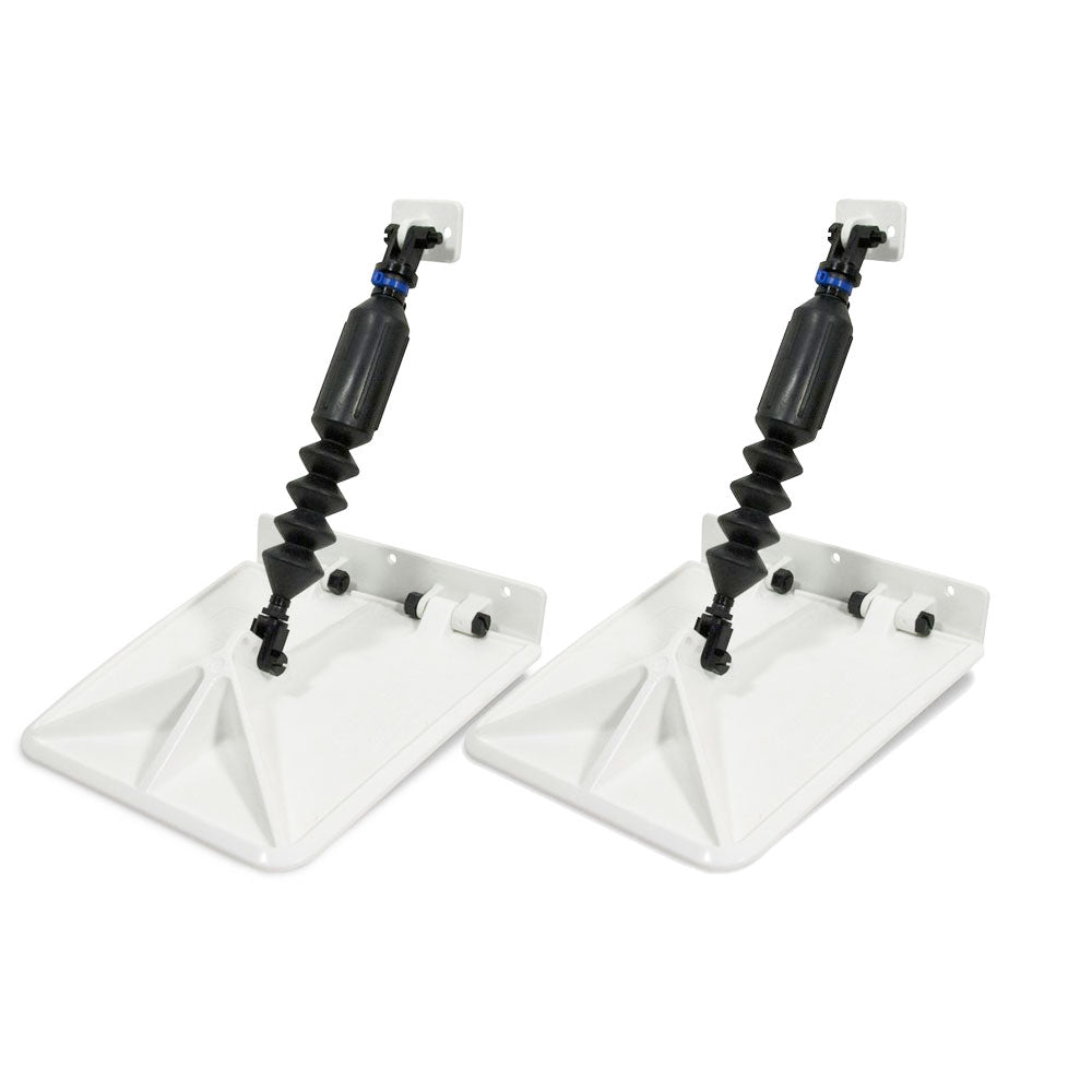 Smart Tabs SX Trim Tabs by Lectrotab 95 x 10 f1315 Boat w30  40HP  White SXW951030