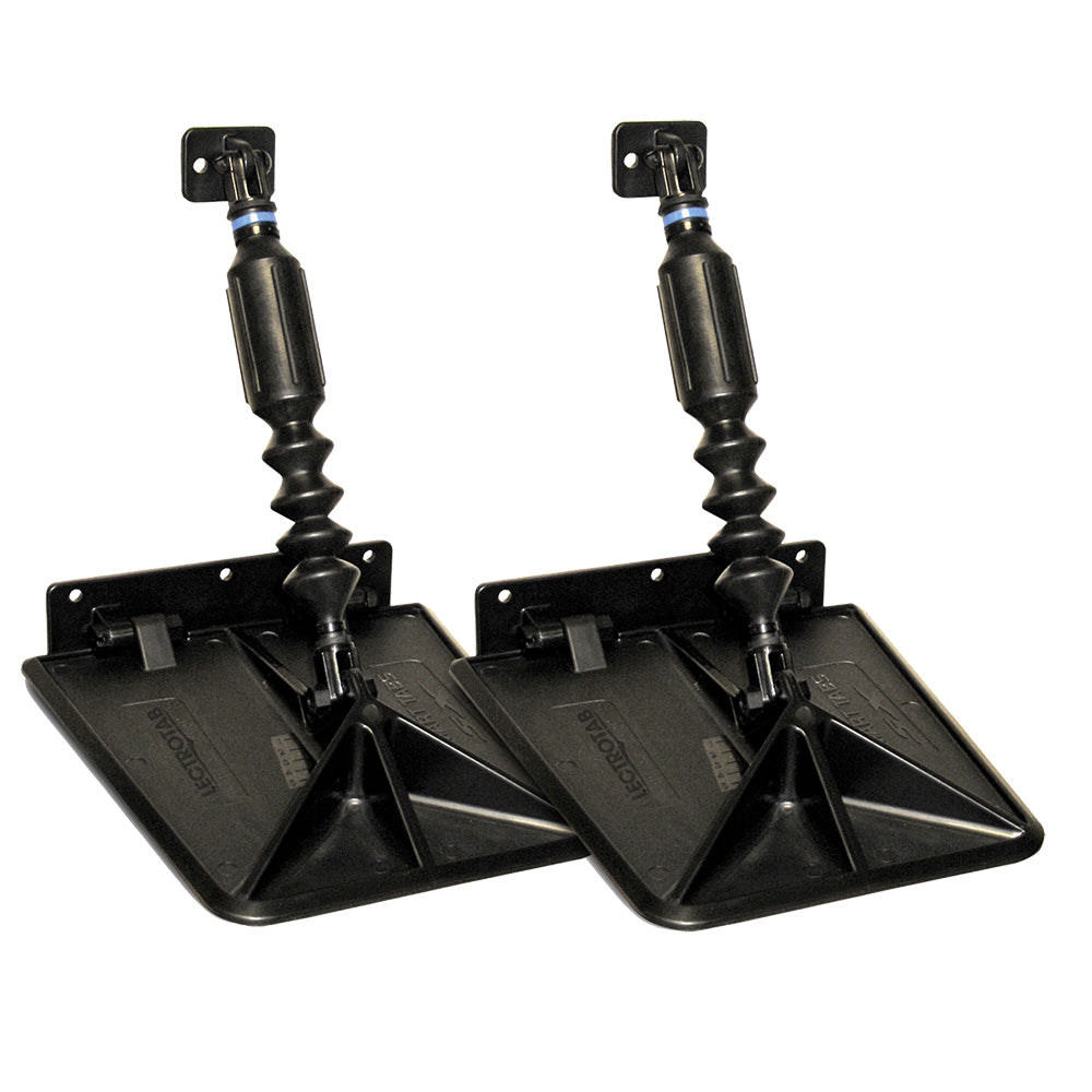 Smart Tab SX Composite Trim Tabs by Lectrotab 95 x 10 f1518 Boat w60  135HP  Black SX951060