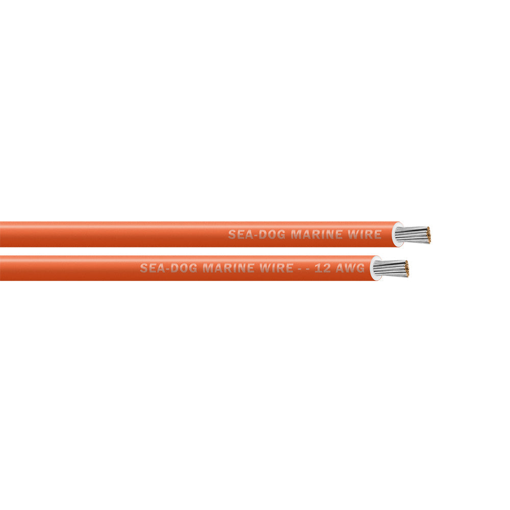 SeaDog 12 AWG Orange Primary Wire  1000 8012089
