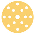 RUPES MULTIPURPOSE Paper Abrasive Discs 150mm 6  15 Holes  P400 Grit Box of 100pcs 945PD400