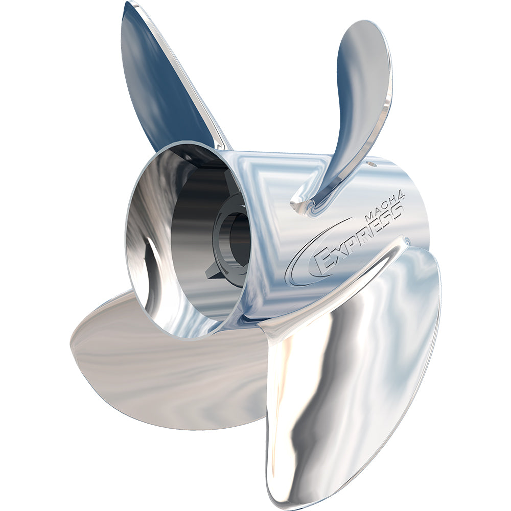 Turning Point Express Mach4  Left Hand  Stainless Steel Propeller  EX15154L  4Blade  15 x 15 Pitch  31501542