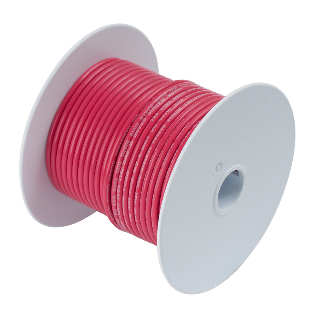 Ancor Red 8 AWG Tinned Copper Wire  250 111525