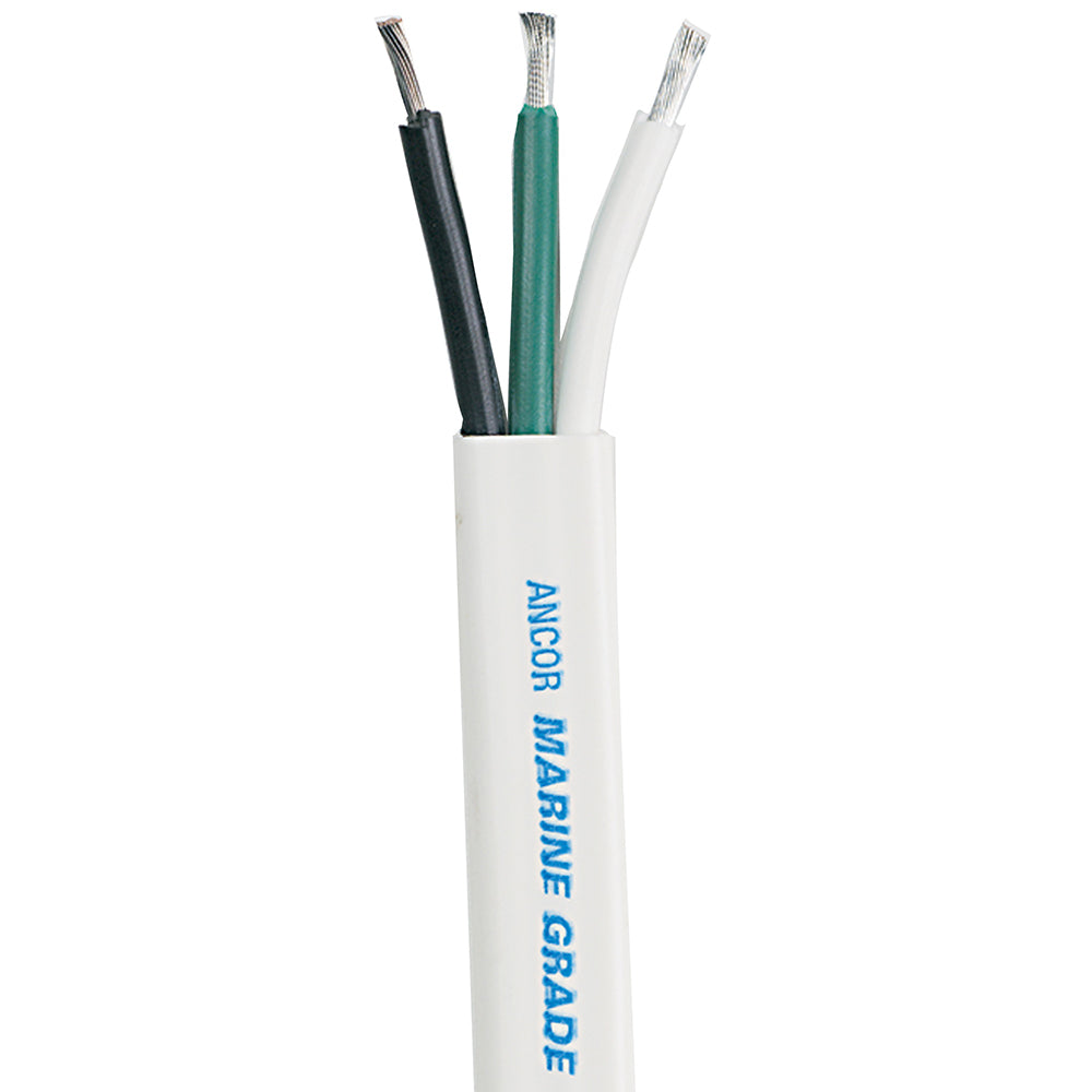 Ancor White Triplex Cable  103 AWG  Flat  300 131130
