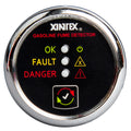FireboyXintex Gasoline Fume Detector  Chrome Bezel  1224V  G1CR