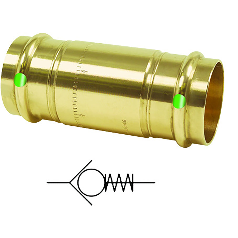 Viega ProPress 1 Zero Lead Check Valve  Double Press Connection  Smart Connect Technology 79045