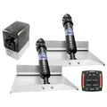 Bennett Marine 12x9 Hydraulic Trim Tab System wOne Box Indication 129OBI