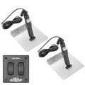 Lectrotab XKA Stainless Steel Trim Tab Kit wRocker Switch  12 x 24  XKAF12X24